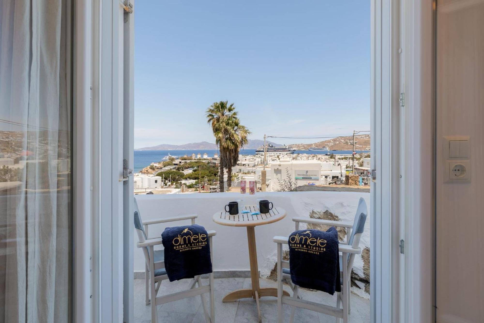 Dimele Lejlighedshotel Mykonos Town Værelse billede