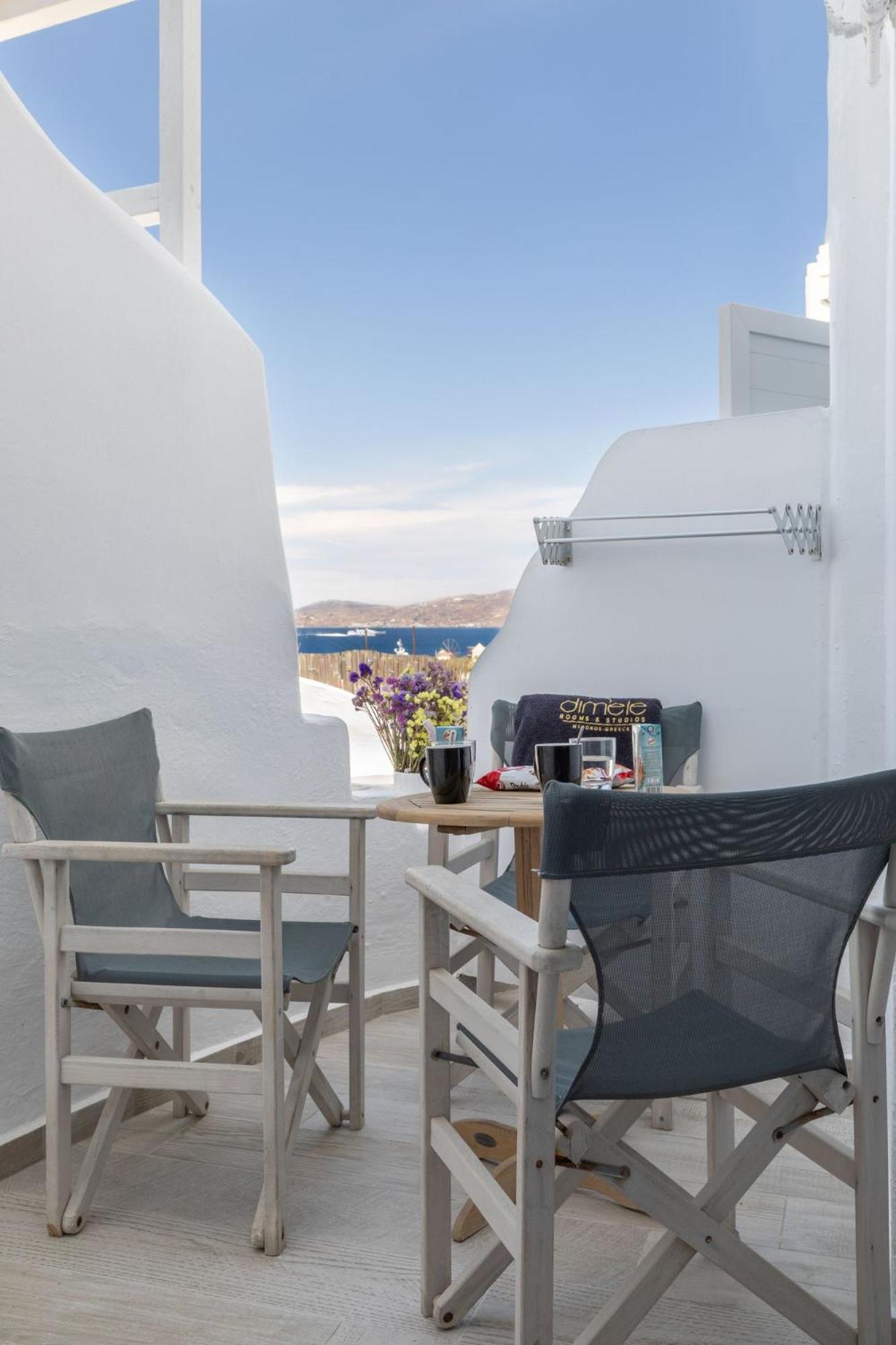 Dimele Lejlighedshotel Mykonos Town Værelse billede